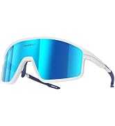 MAMBAOUT Polarized Sports Sunglasses for Men Women, Sunglasses with UV Protection for Cycling Run...