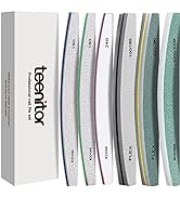Teenitor Nail File Buffer, Nail Files, Nail Buffer Set to File, Shape,Smooth, Buffer and Shine Na...