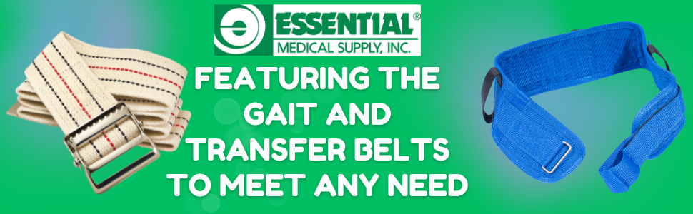 Gait and Transfer Belts for Seniors and the Elderly from Essential Medical Supply