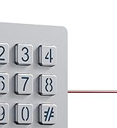 wired garage door keypad