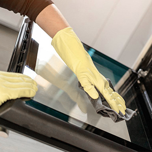 dish washing gloves_Beige