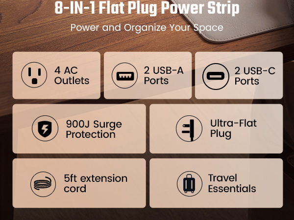 white extension cord