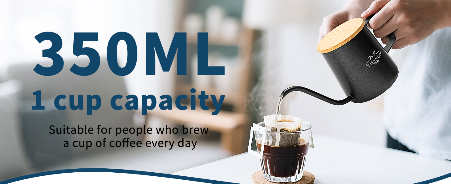 350ml mini kettle, suitable for 1cups of coffee