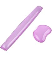 Silicone Gel Keyboard Wrist Rest Set Plus - ABRONDA Keyboard & Mouse Wrist Support Pad Office, Co...