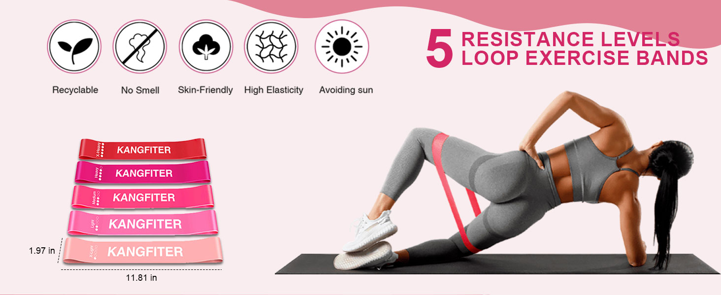 KANGFITER Pilates Ring Set