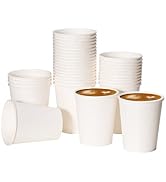 RACETOP 1000 pack 8 oz Paper Coffee Cups Disposable, Hot Coffee Cups 8oz, Office Coffee Cups (8 o...