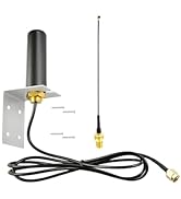 Boobrie 915Mhz LoRa Antenna Omni-Directional 5dBi SMA Male + 15CM Adapter Cable for Meshtastic ES...