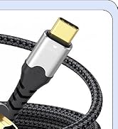 USB C to HDMI Cable 15 ft Long, 4K@30Hz 1080P@120Hz One-Direction Type C to HDMI Cord for Laptop,...