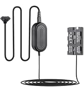 FOMITO NP-F Dummy Battery with AC Power Cable for NP-F970 F750 F550 to Camera Monitor Neewer F100...