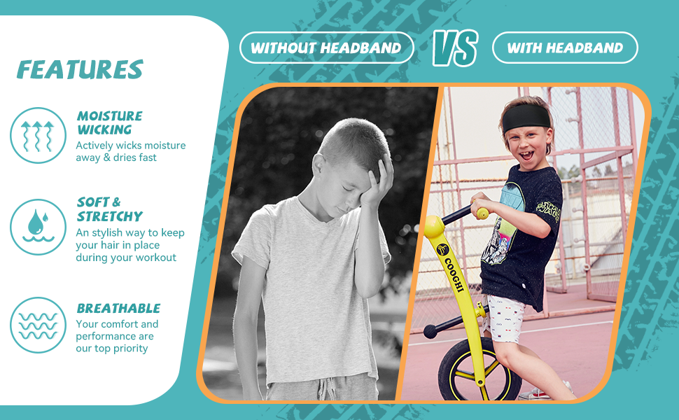 sports headbands for boys
