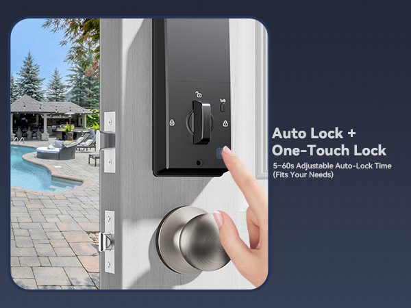keyless entry door lock