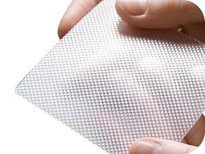 Micro-pyramid grip texture for slip resistance and water flow