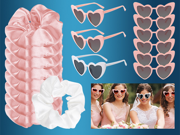 Party Wigs and Sunglass Set