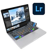 Adobe Lightroom Shortcut Guide Keyboard Cover for Apple MacBook Pro and Air