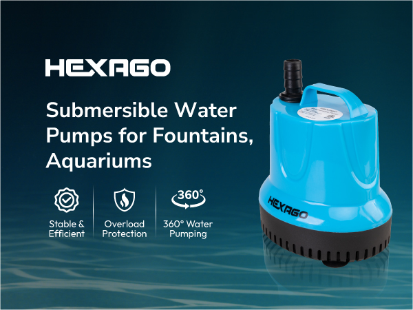 fountain pump 400GPH fountains pumps submersible outdoor fountain