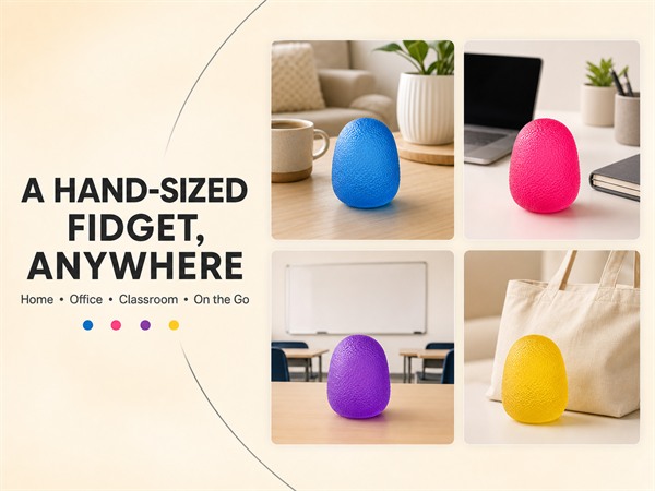 A HAND-SIZED FIDGET, ANYWHERE