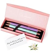 WY WENYUAN Thank You Gifts for Women, Fancy Pen Set for Women, Retractable & Quick-Drying - Perfe...