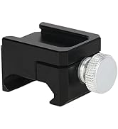 NICEYRIG Quick Release NATO Clamp to Cold Shoe Mount for Flash Light Microphone Camera Cage Rig -...
