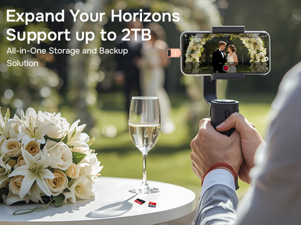 Compatible with SD v1.0–3.0 UHS-I, SDHC, SDXC, also UHS-II & microSD Express; up to 2TB microSD card