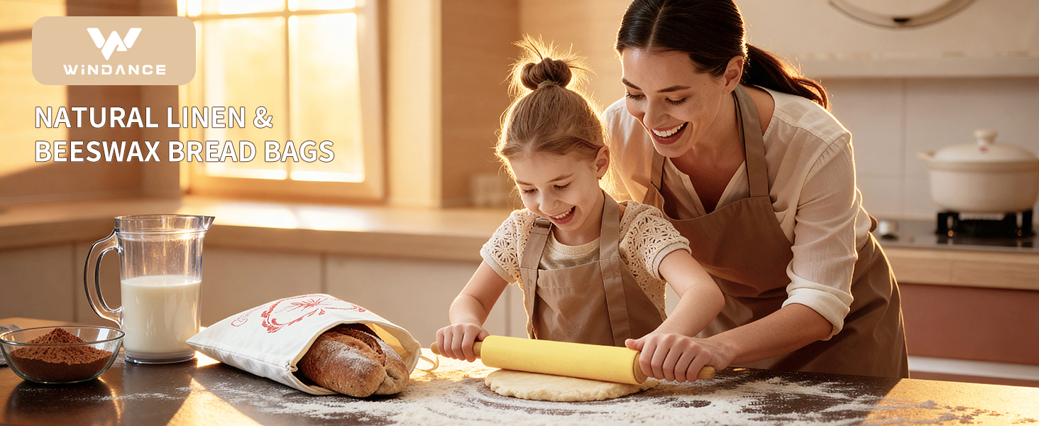 beeswax bread bag
