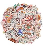 50 Pcs Positive Iron on Patches for Clothes, Tote Bags, Hats, Backpacks | Embroidered Polyester I...