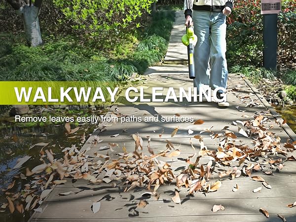 SnapFresh 20V Cordless Leaf Blower