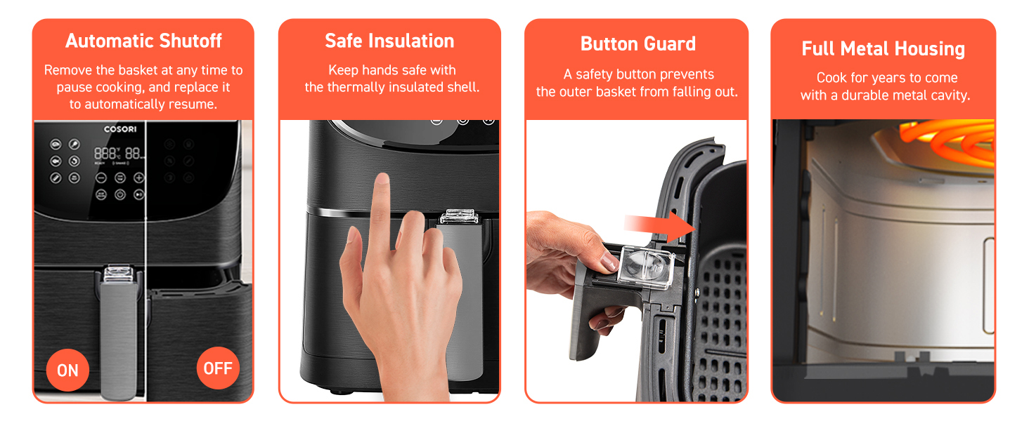 CP168 AIR FRYER COSORI quality