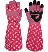 MSUPSAV Rose Pruning Gardening Garden Gloves for Men & Women,Long Thorn Proof Gauntlet Yard Work ...