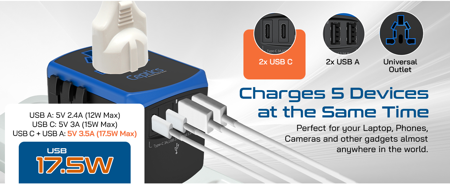 international plug adapters type f plug adapter usb c plugs for wall outlet adapter converter usb c