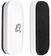 Maxtek Magnetic Dry Erase Eraser, 2 Pack, for Glass Board, Calendar, Whiteboard, Office and Schoo...