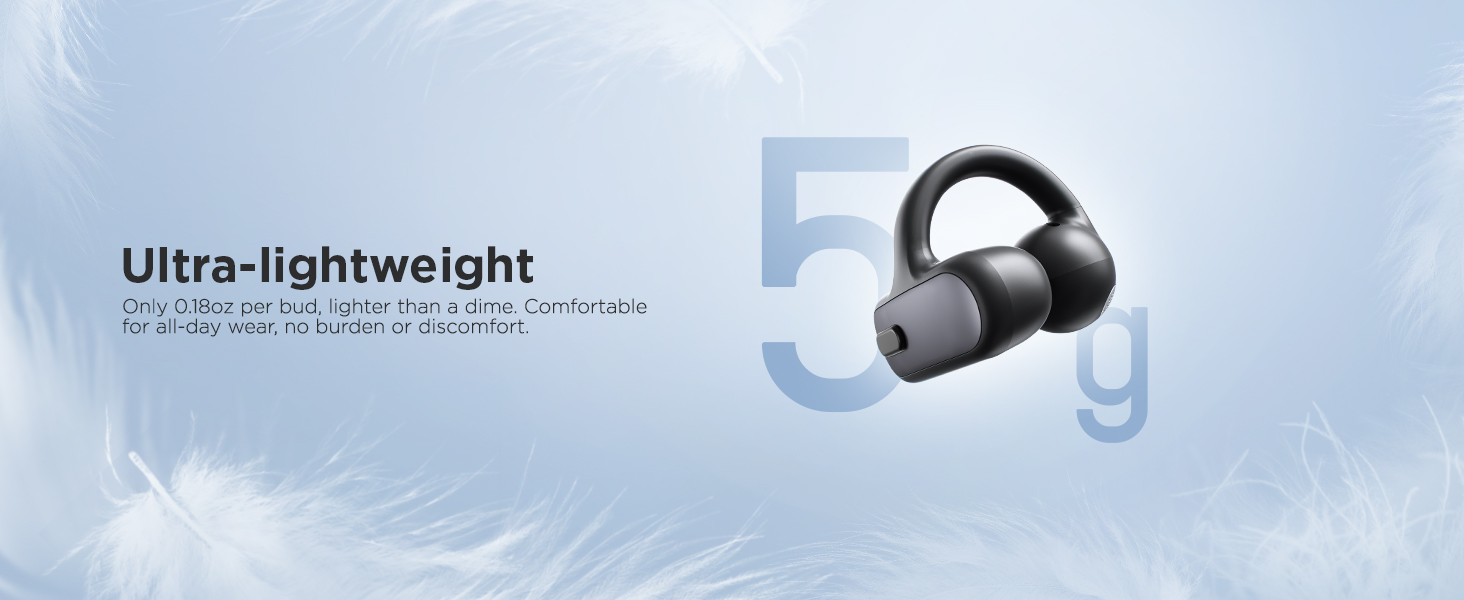 clip-on open-ear earbuds