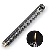 Yusud Butane Fuel Lighter, Cool Pipe Lighter, Soft Flame Flint Lighter, Cigarette Cigar Lighter, ...