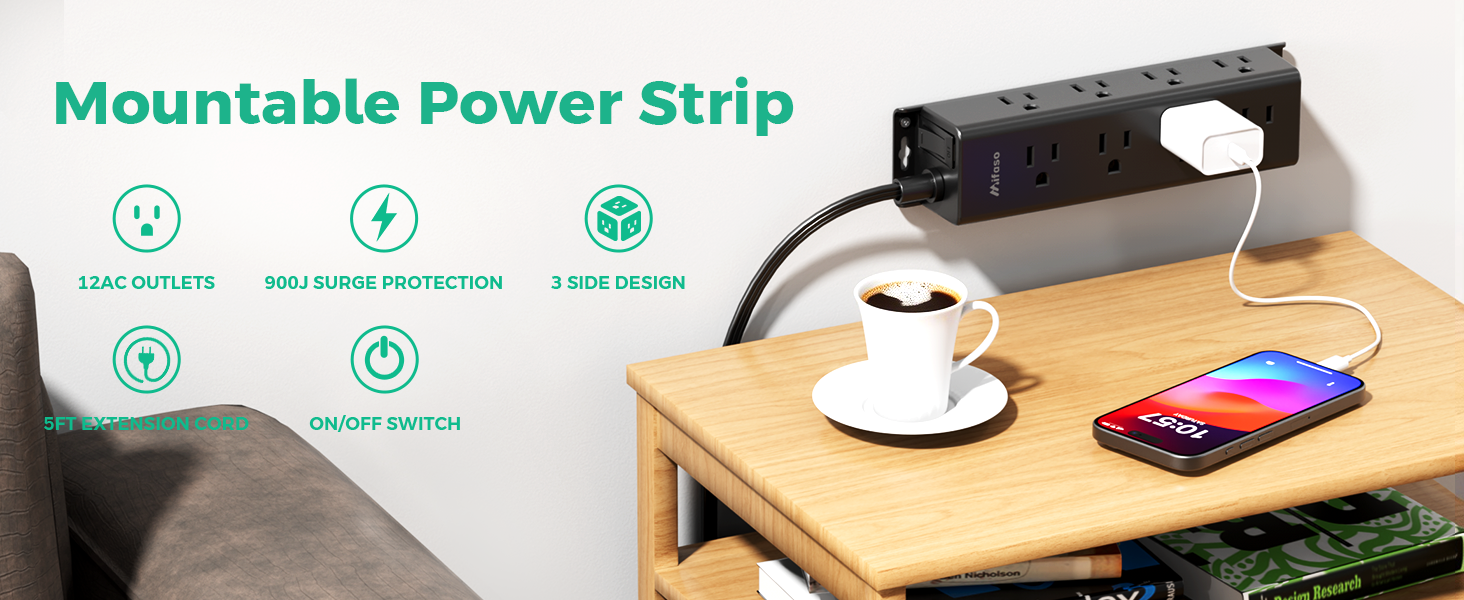 mountable power strip