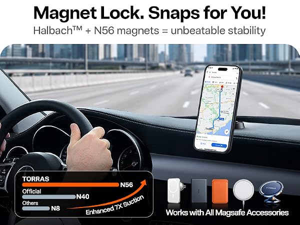 TORRAS iPhone for 18 pro case fit for magsafe accessories