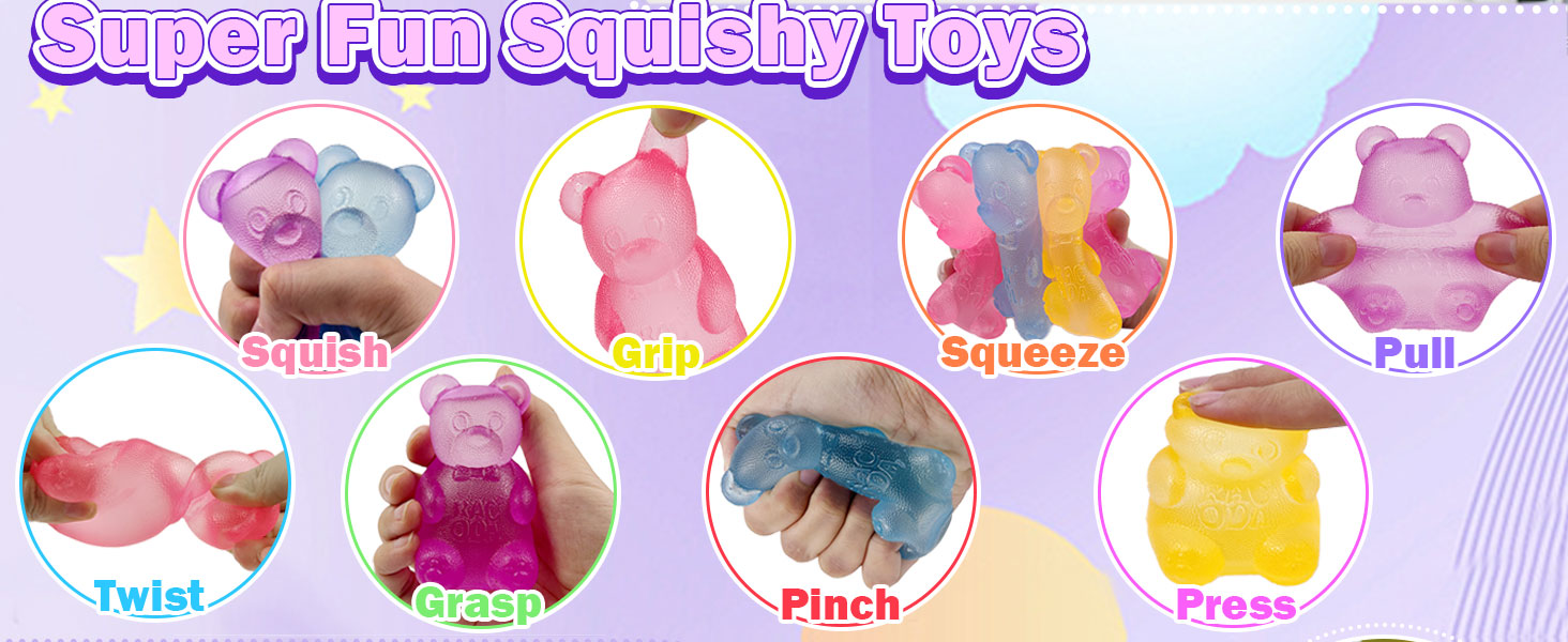 SQUEEZE BEAR TOYS