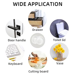 Clear bumper pads application