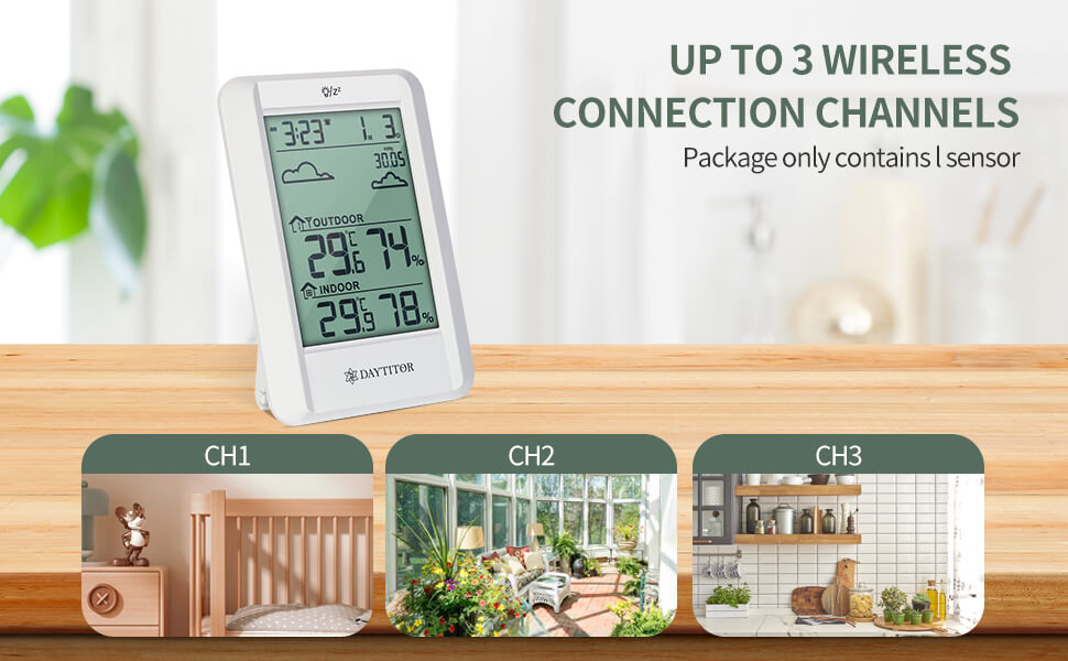 thermometer weather station humidity meter outdoor thermometer