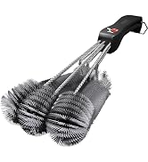 Kona 360 Clean Grill Brush – Powerful Grill Cleaner & BBQ Grill Brush for Outdoor Grill – Safe, B...