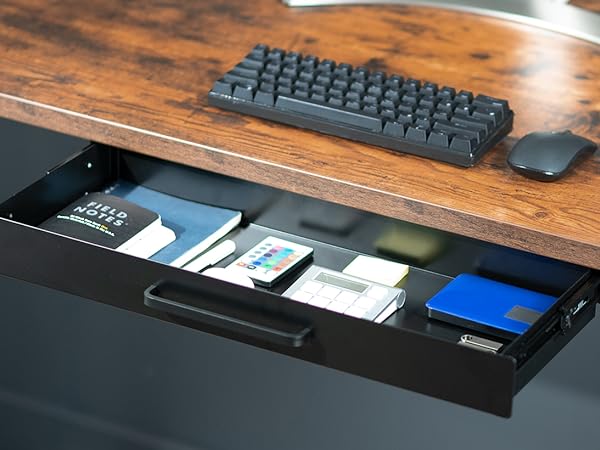 under desk drawer 22"