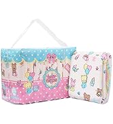 Littleforbig Printed Adult Brief Diapers 10 Pieces - Baby Cuties (Medium 28