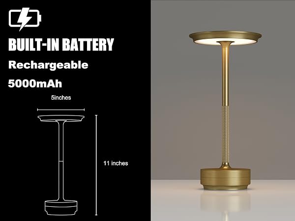 portable cordless lamp