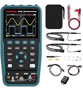 HANMATEK 3 in 1 Handheld Oscilloscope Multimeter 100Mhz Waveform Generator Oscilloscope with 2 Ch...