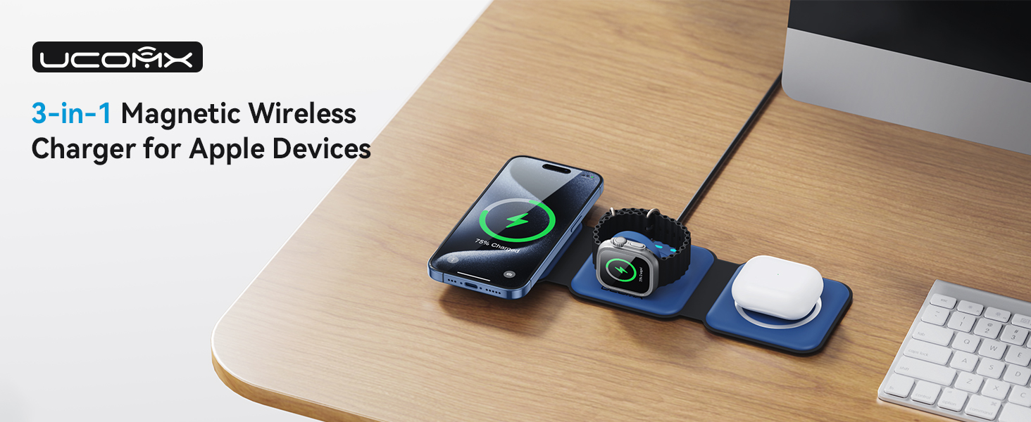 wireless charger in working desk