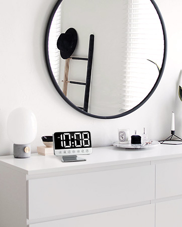 digital alarm clocks for bedrooms