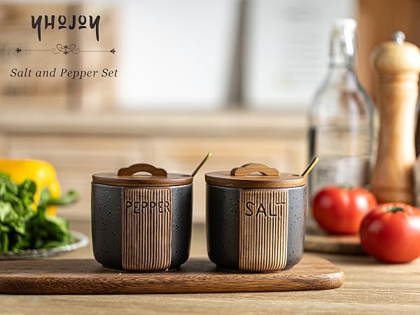 salt and pepper containers