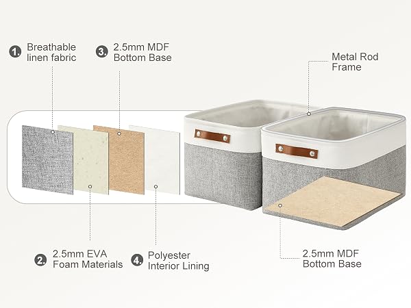 storage bins