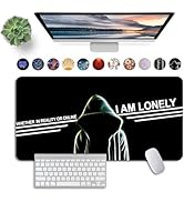 ALILANG Large Mouse Pad, Gaming Mouse Pad, Laptop Desk Mat Easy Gliding Mousepad with Stitched Ed...