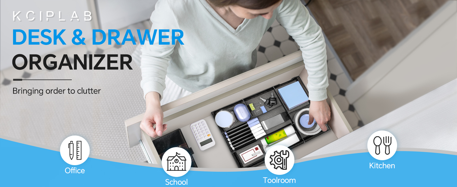 DESK DRAWER ORGANIZER