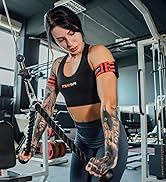 Blood Flow Restriction Bands. 4 Pack Occlusion Bands, 2 Inch Width for Men and Women, Arms, Glute...