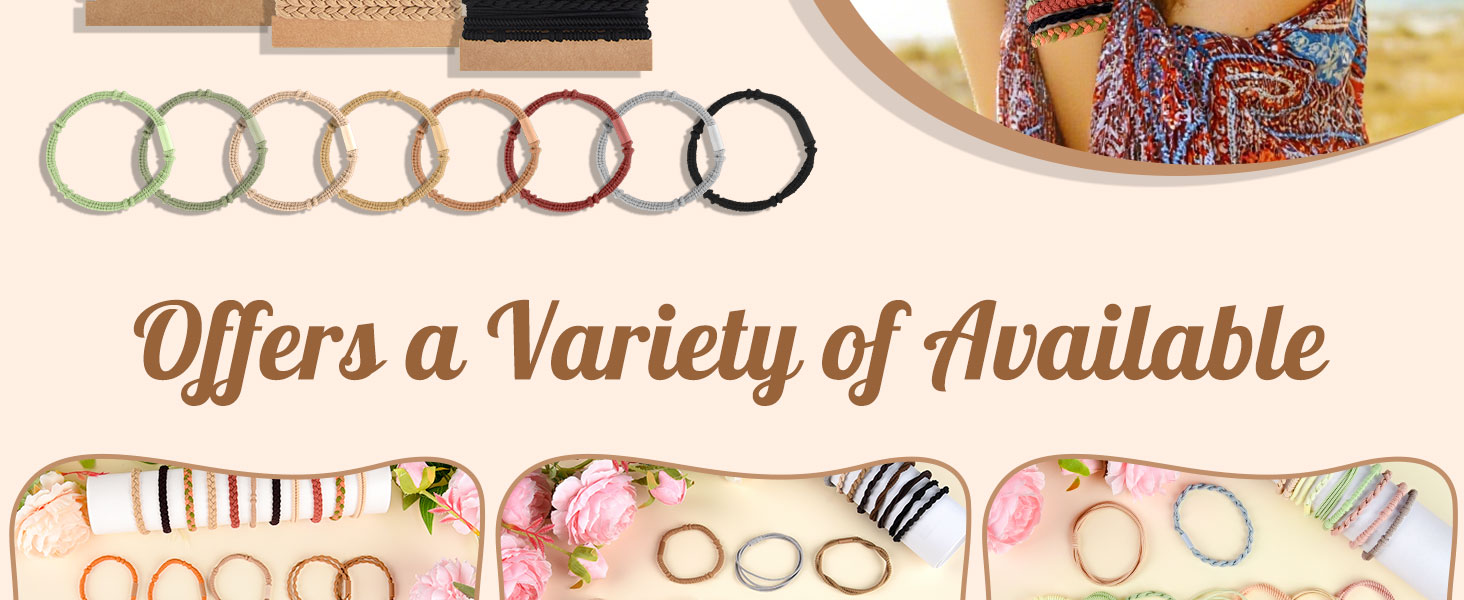 Boho Hair Ties